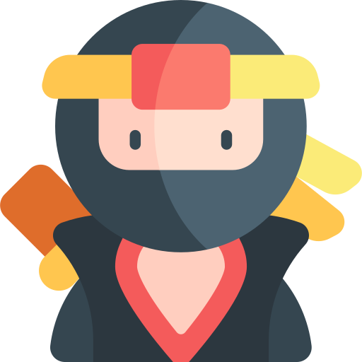 Ninja Kawaii Flat icon