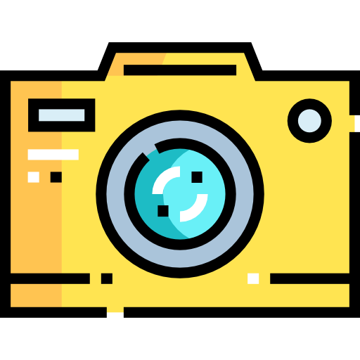 Photo camera Detailed Straight Lineal color icon