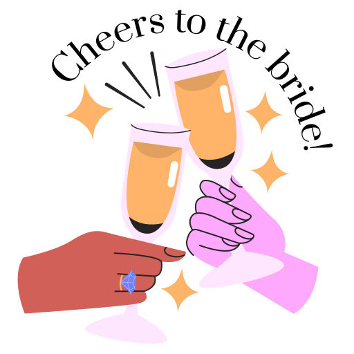 Bachelorette party free sticker Bachelorette party free sticker