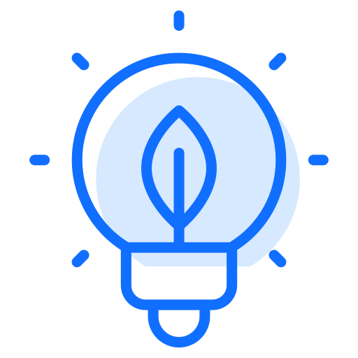 Green energy Generic Blue icon