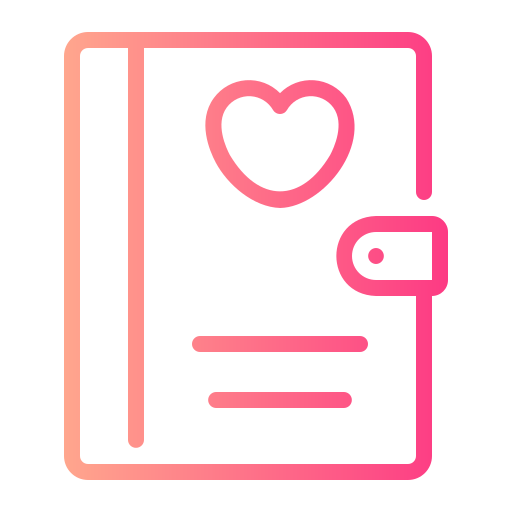 journal intime Icône gratuit journal intime Icône gratuit