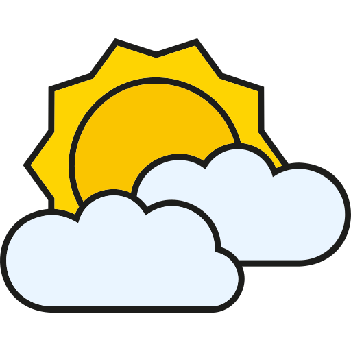 Sunny Generic Outline Color icon