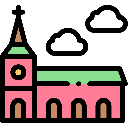 Église Icône gratuit Église Icône gratuit