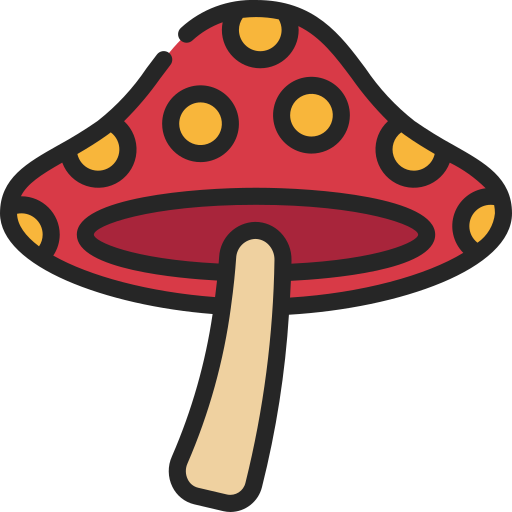 Mushroom Juicy Fish Soft-fill icon