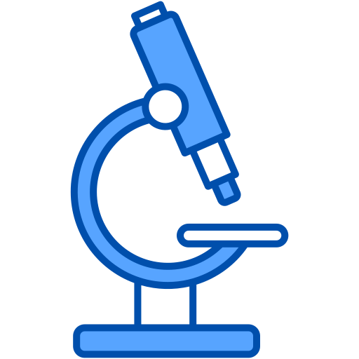 Microscope Generic Blue icon