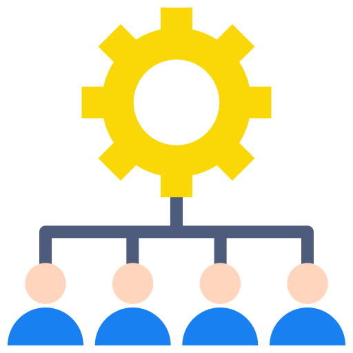 estructura de organización icono gratis