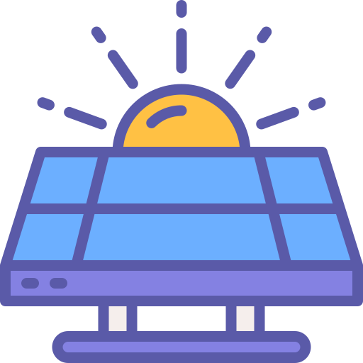 panel solar icono gratis