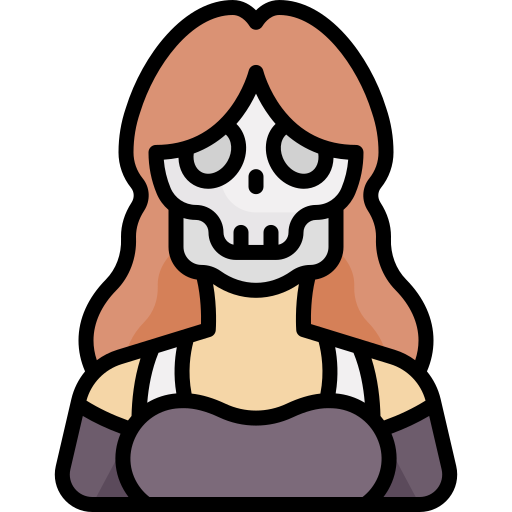 Skeleton Generic Outline Color Icon