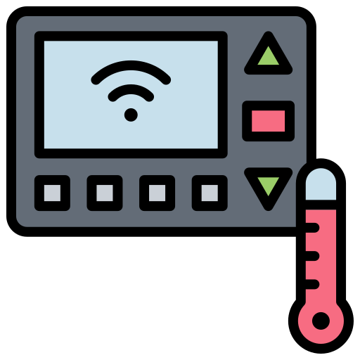 temperatura inteligente icono gratis