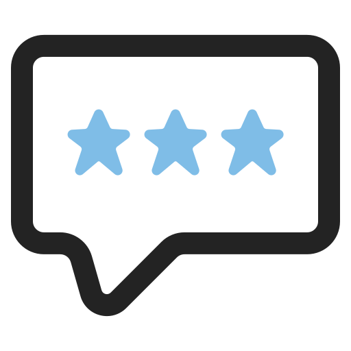 Rating Generic Outline Color icon