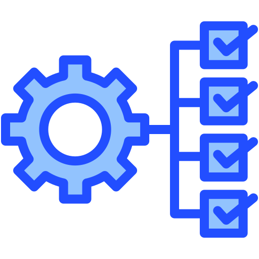 Project Management Generic Blue Icon