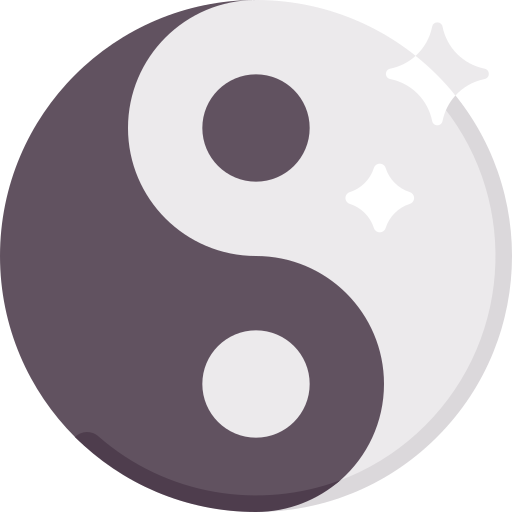Yin yang free icon