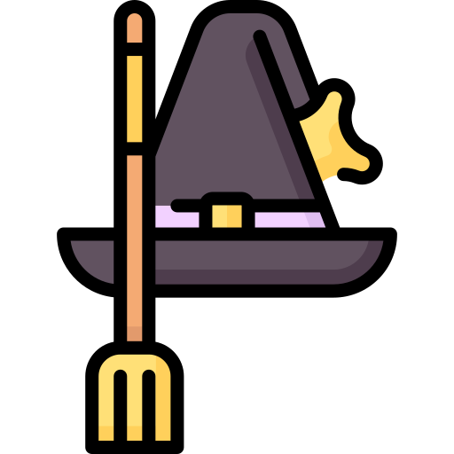 Witch hat free icon