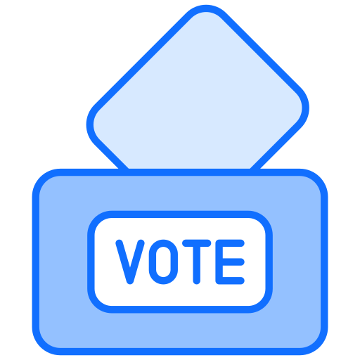 Casilla de votacion icono gratis