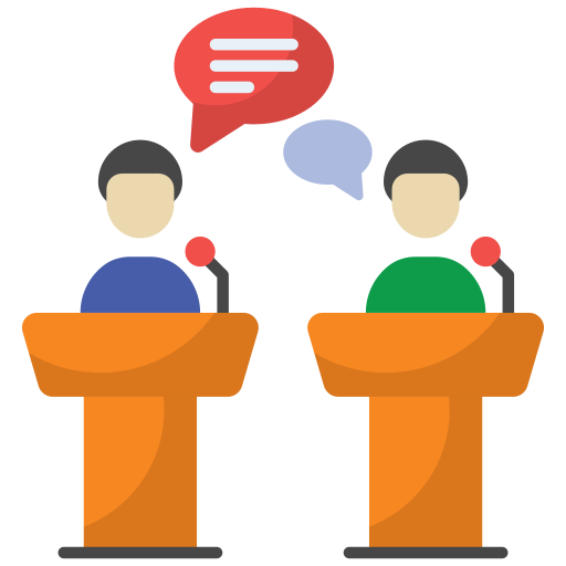 Debate Generic Flat icon