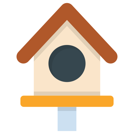 casa del pájaro icono gratis