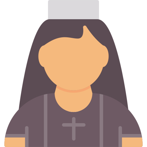 Nun Generic Flat Icon