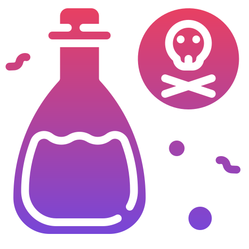 Poison Generic Flat Gradient icon