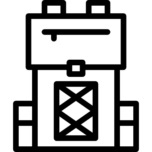 mochila icono gratis