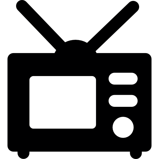 televisión icono gratis