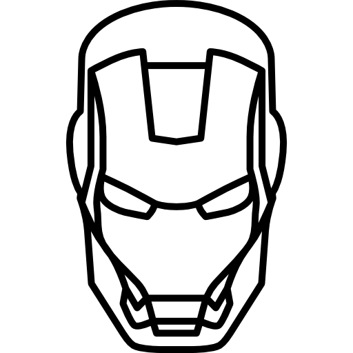 IRON MAN Face Logo Drawing!! How to draw Iron man Mask Mark 85 | Ironman  Tribal Tattoo - YouTube