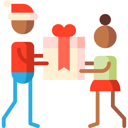 presente de natal grátis ícone presente de natal grátis ícone