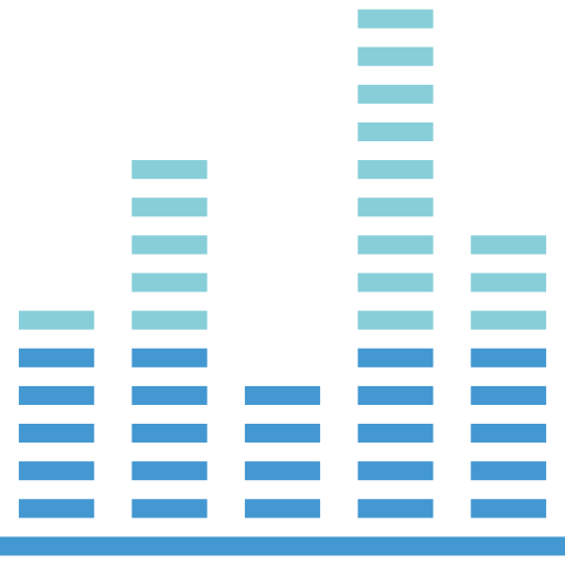 Equalizer Aphiradee (monkik) Flat Icon