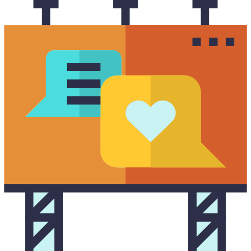 Billboard free icon