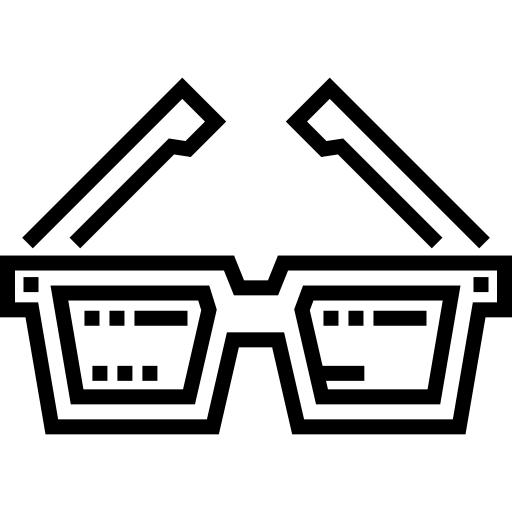 des lunettes Icône gratuit