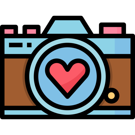 Camera Aphiradee (monkik) Lineal Color icon