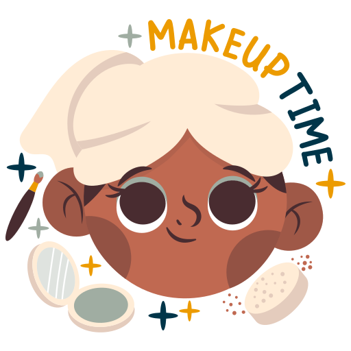 maquillaje gratis sticker