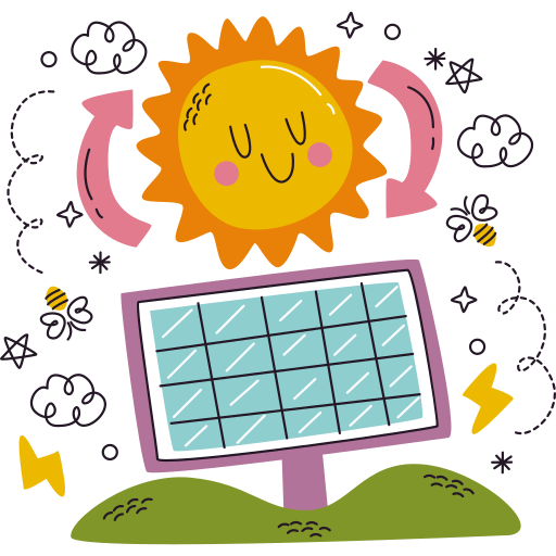 painel solar grátis figurinha