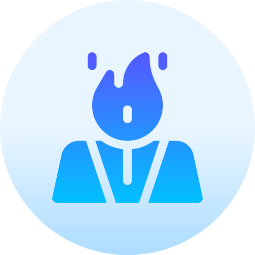 agotamiento icono gratis