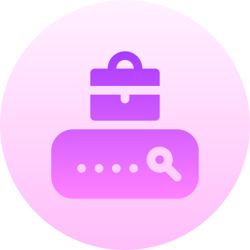 búsqueda de trabajo icono gratis