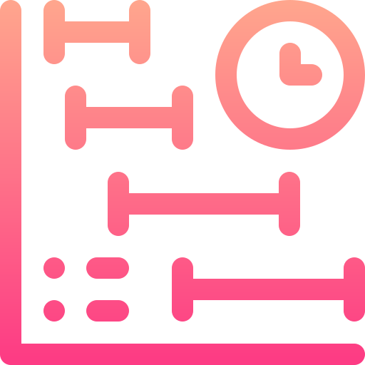Gantt charts free icon