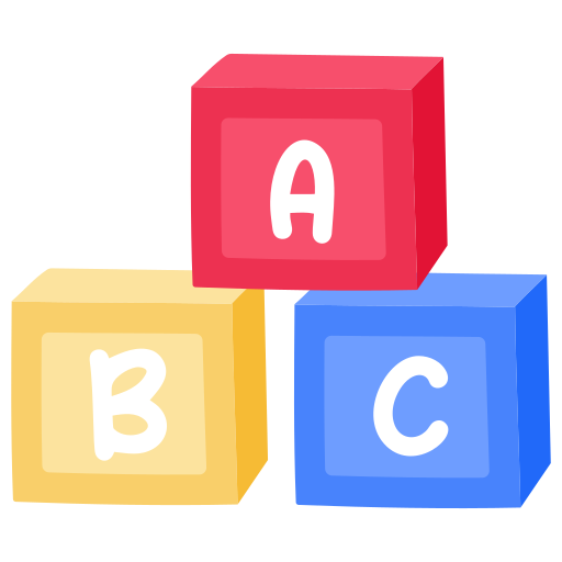 Abc block - Free people icons