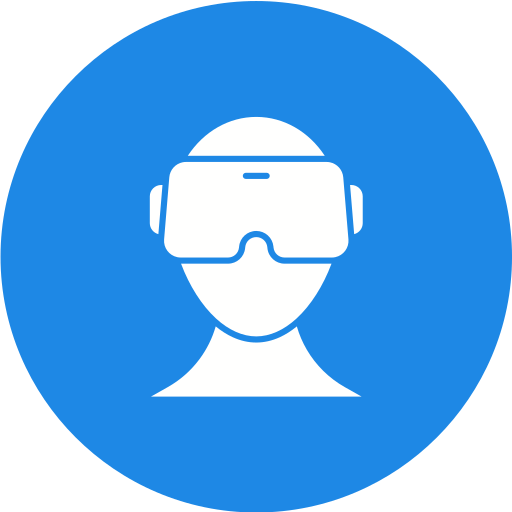 gafas vr icono gratis