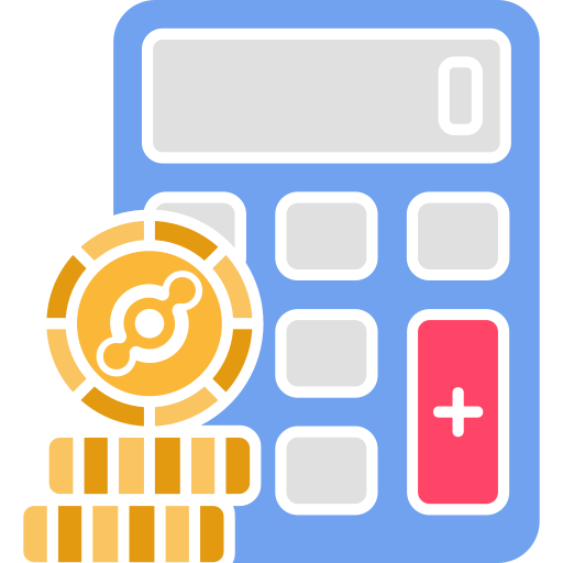 calculadora de moneda icono gratis