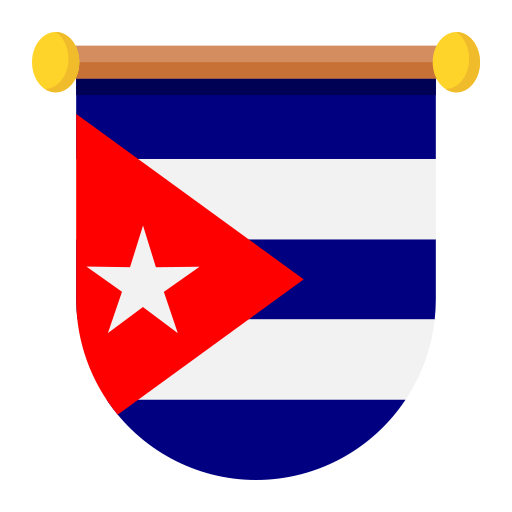 cuba icono gratis