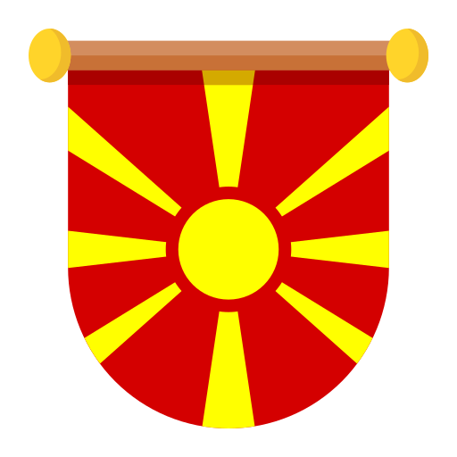 macedonia del norte icono gratis