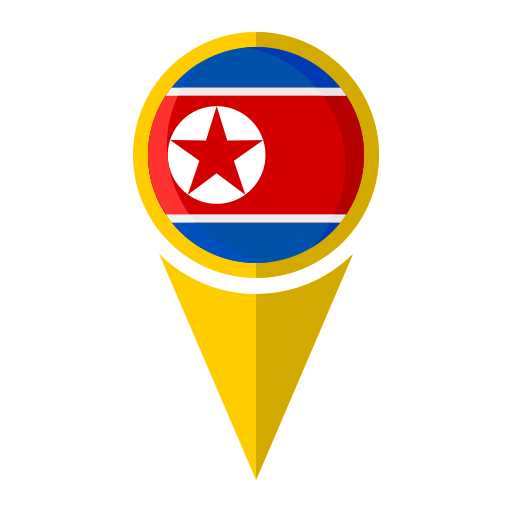 corea del norte icono gratis