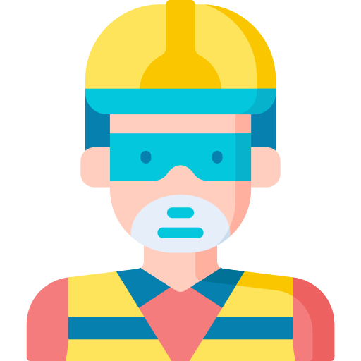 Worker Special Flat icon