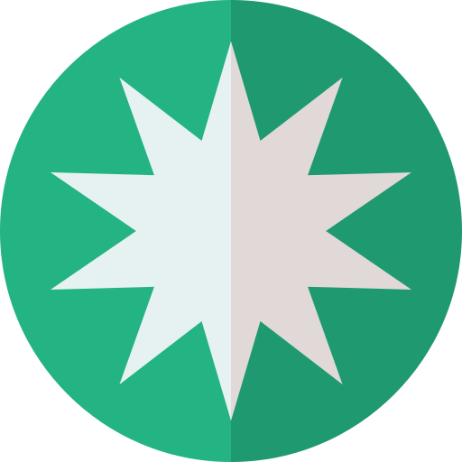 Star Basic Straight Flat icon