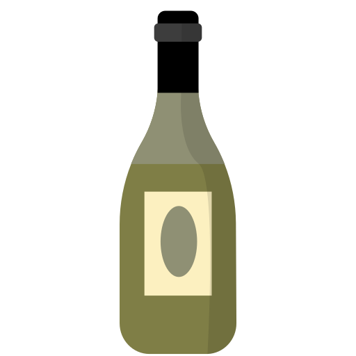 White wine Generic Flat icon