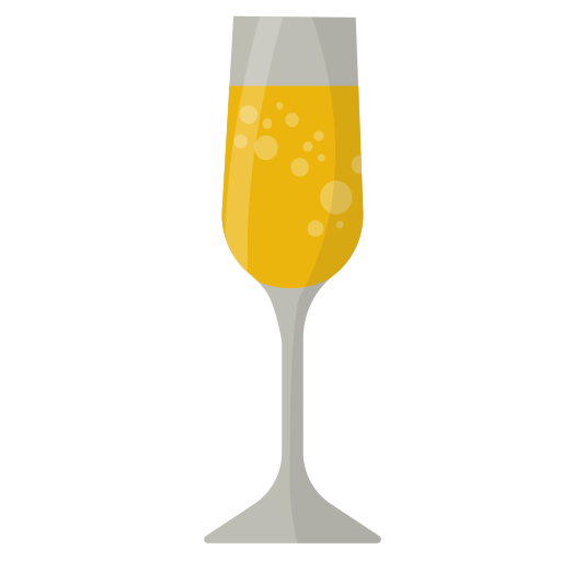 Champagne glass Generic Flat icon