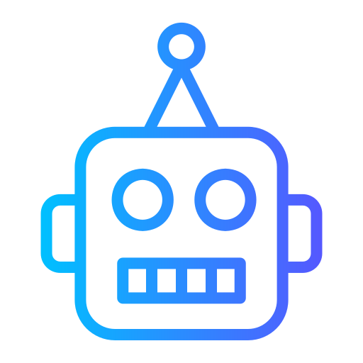 Robot Generic Gradient icon