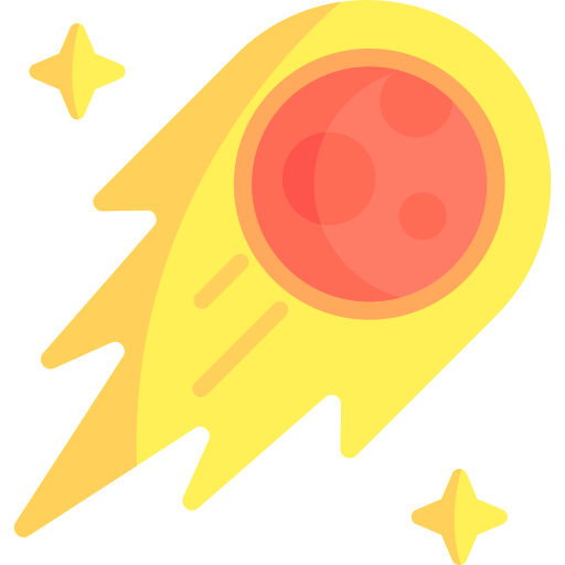 meteorito icono gratis