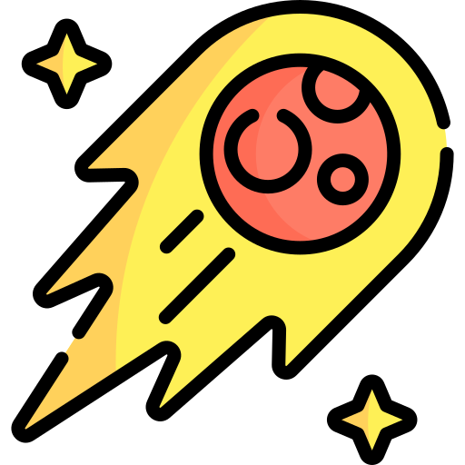 meteorito icono gratis