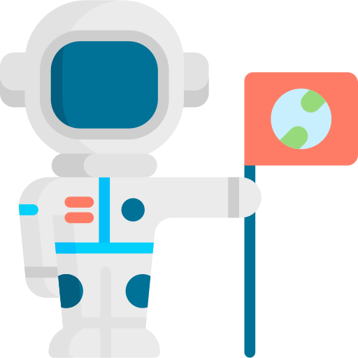 astronauta icono gratis