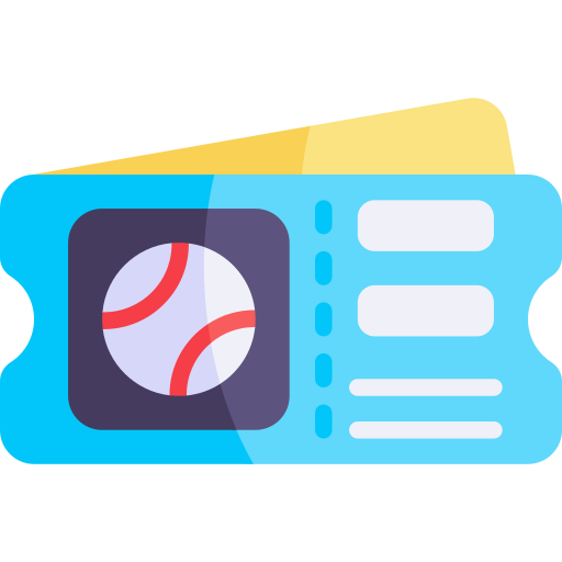 티켓 무료 아이콘